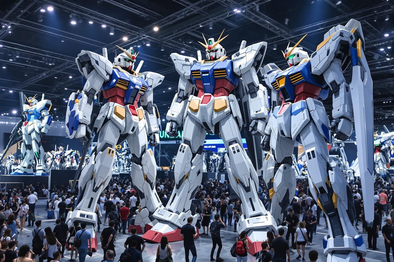 jm漫画 特别企划 2026玄甲机甲模型大展 · 现场回顾